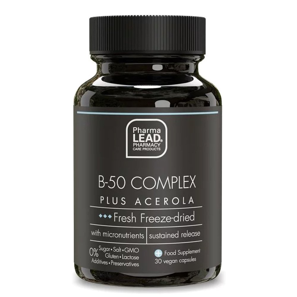 Pharmalead B-50 Complex Plus Acerola, 30 κάψουλες