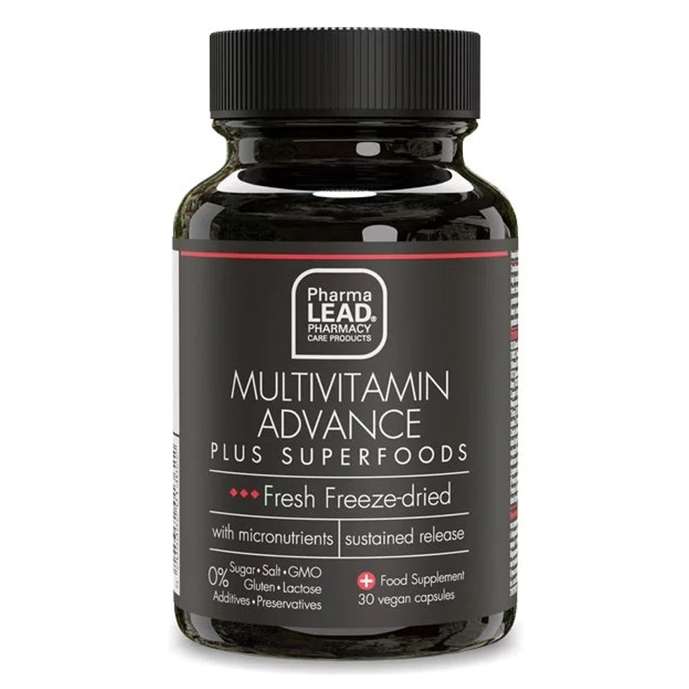 Pharmalead Multivitamin Advance Plus Superfoods για την Ενίσχυση του Οργανισμού, 30 κάψουλες