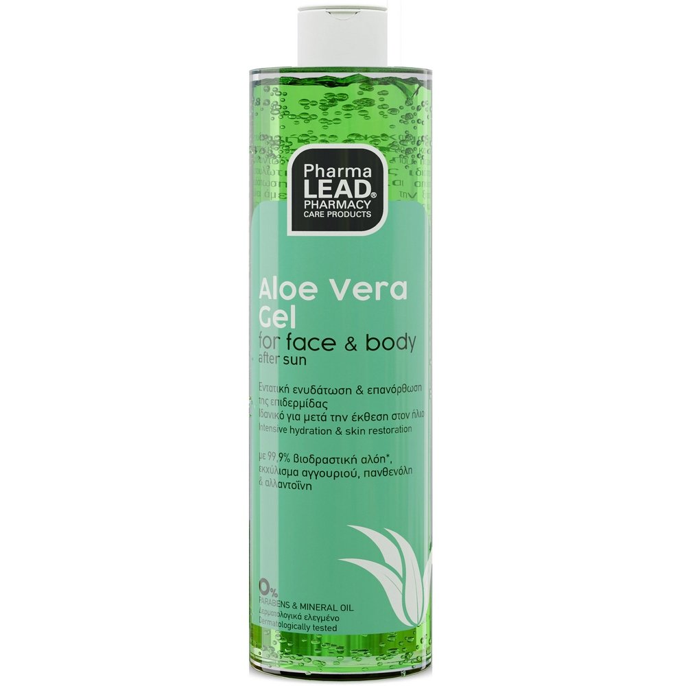 Pharmalead Aloe Vera Gel For Face & Body After Sun, 300ml