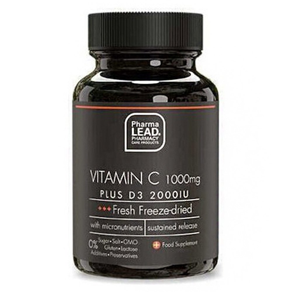 Pharmalead Black Range Vitamin C Plus D3 2000iu 1000mg, 120caps