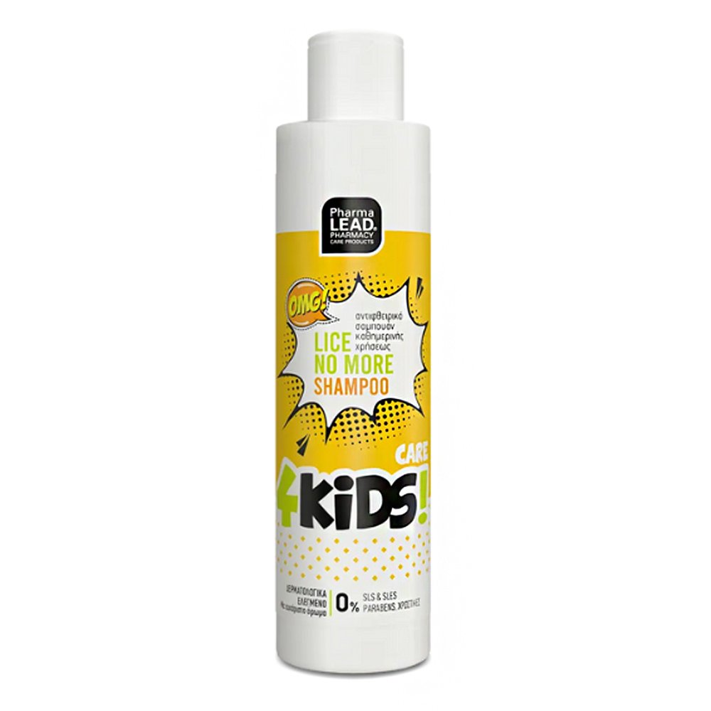 Pharmalead Lice No More Shampoo Αντιφθειρικό Σαμπουάν Καθημερινής Χρήσης για Παιδιά, 125ml