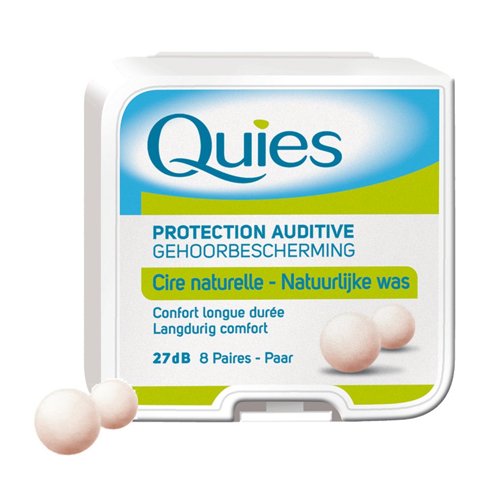 PharmaQ Quies Wax Earplugs Ωτοασπίδες από Φυσικό Κερί, 8 Ζεύγη PharmaQ Quies Wax Earplugs Ωτοασπίδες από Φυσικό Κερί, 8 Ζεύγη