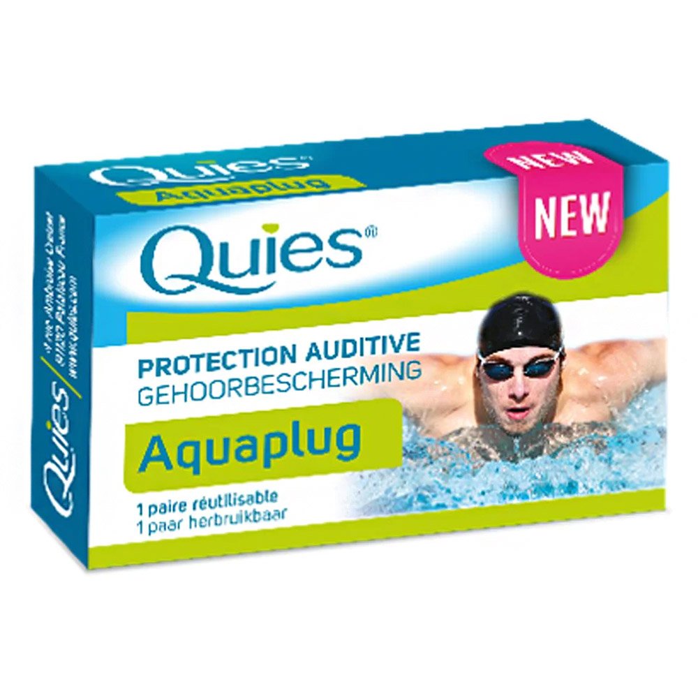 Pharmaq Quies Aquaplug Earplugs Ωτοασπίδες για Κολύμπι από Σιλικόνη με 3 δακτύλιους, 1 Ζεύγος