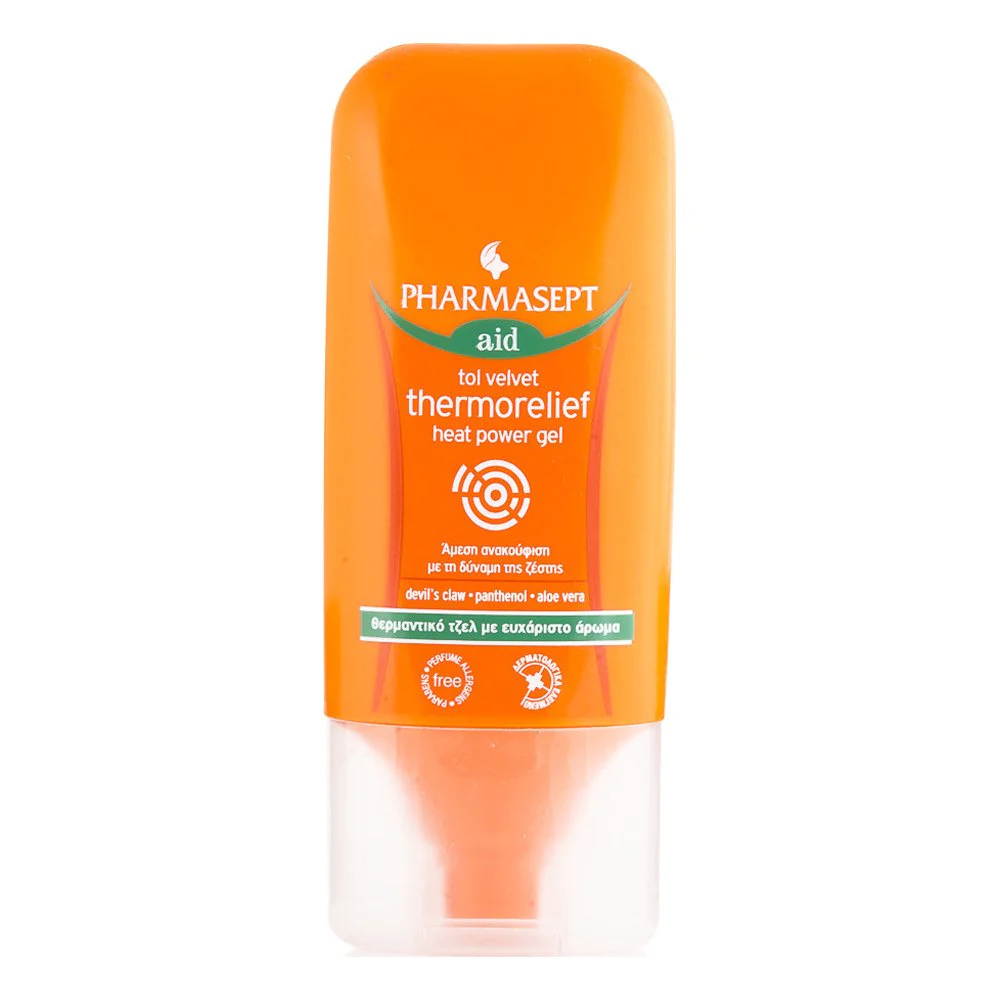 Pharmasept Aid Thermo Power Gel Θερμαντικό Τζελ για Ανακούφιση στα Πιασμένα & Κουρασμένα Σημεία του Σώματος, 100ml Pharmasept Aid Thermo Power Gel Θερμαντικό Τζελ για Ανακούφιση στα Πιασμένα & Κουρασμένα Σημεία του Σώματος, 100ml