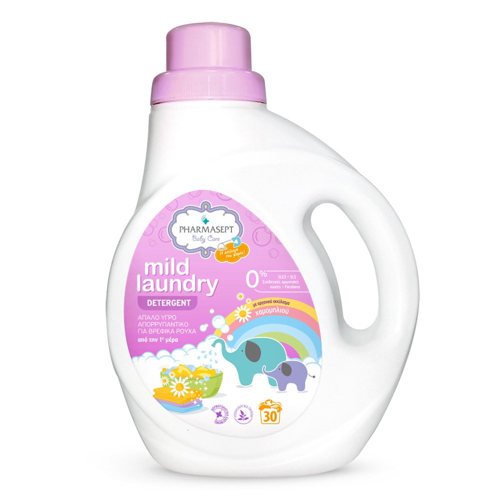 Pharmasept Baby Care Mild Laundry Detergent Υγρό Απορρυπαντικό για Βρεφικά Ρούχα, 1lt