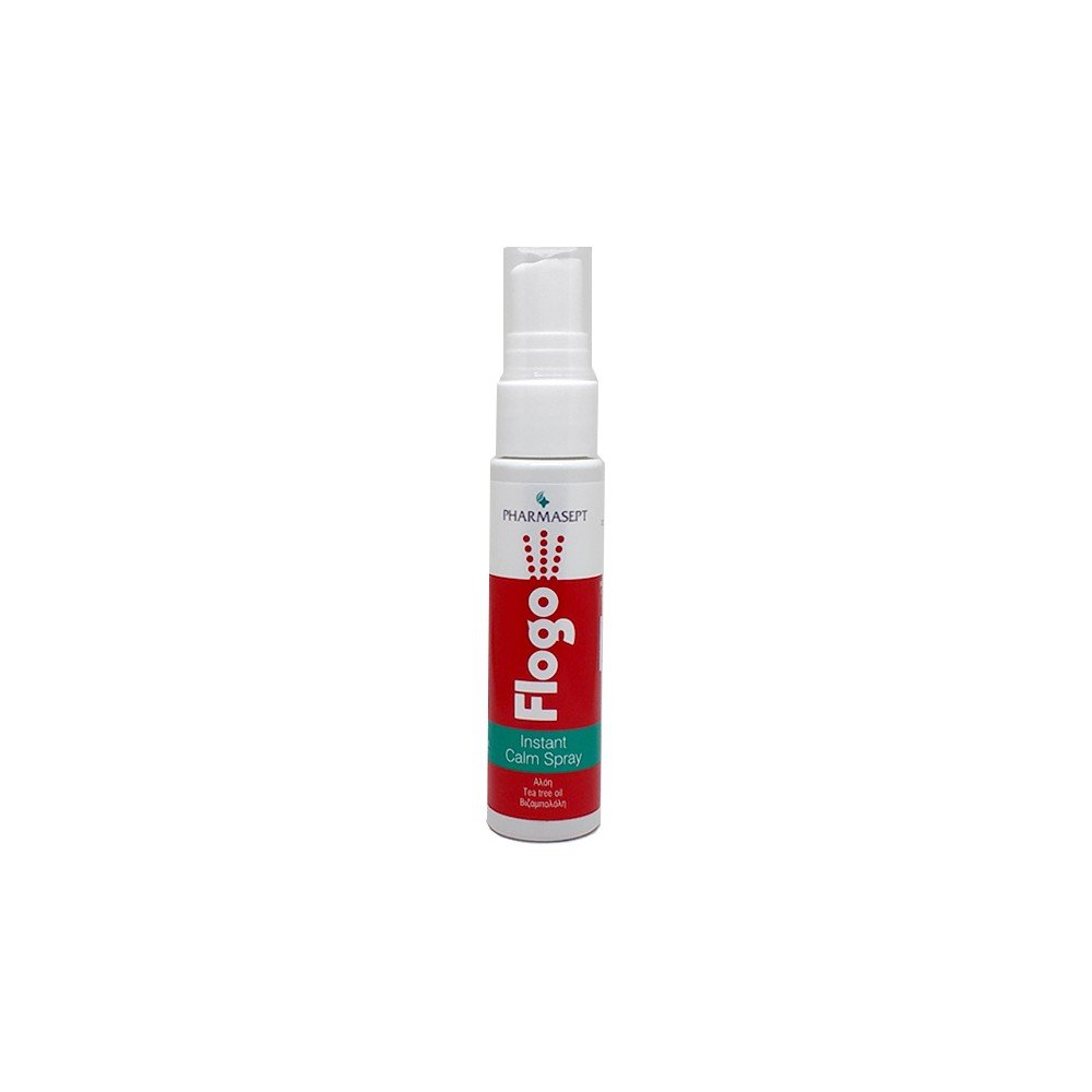 Pharmasept Flogo Instant Calm Spray Σπρέι με Δροσιστική, Καταπραϋντική & Ενυδατική Δράση για Πρόσωπο & Σώμα, 25ml