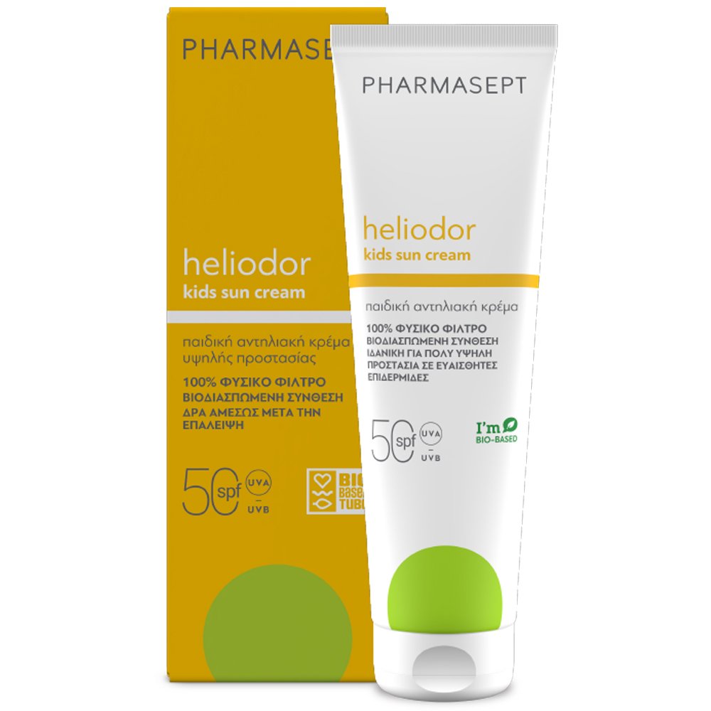 Pharmasept Heliodor Kids Sun Cream Παιδική Αντηλιακή Κρέμα Spf50, 150ml