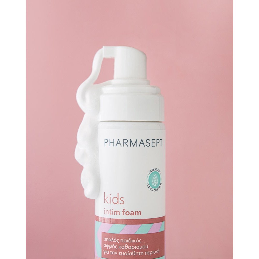 Pharmasept Kids Intim Foam Παιδικός Αφρός Καθαρισμού για την Ευαίσθητη Περιοχή, 200ml