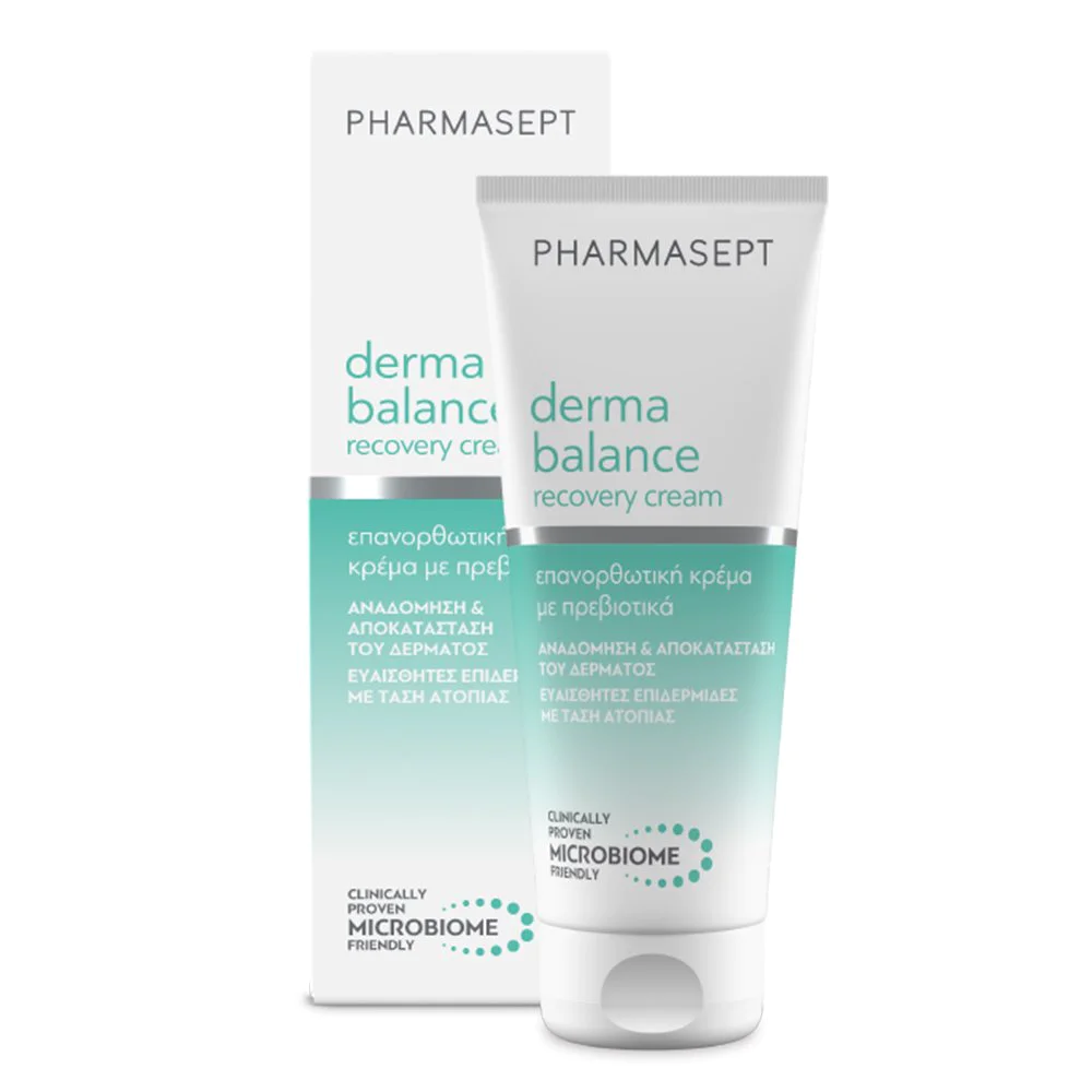 Pharmasept Derma Balance Recovery Cream Επανορθωτική Κρέμα Προσώπου με Πρεβιοτικά, 100ml Pharmasept Derma Balance Recovery Cream Επανορθωτική Κρέμα Προσώπου με Πρεβιοτικά, 100ml