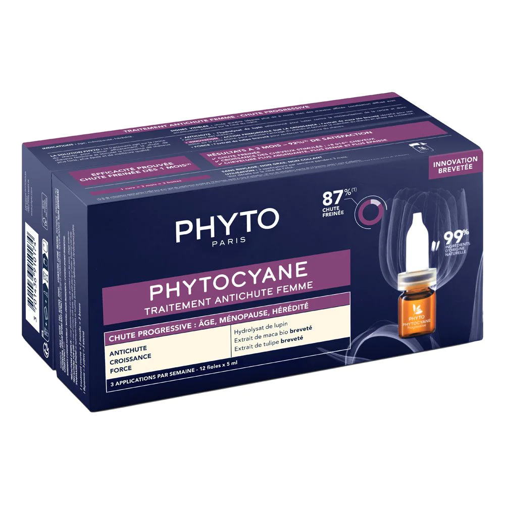Phyto Phytocyane Progressive Hair Loss Treatment for Women Αγωγή για την Προοδευτική Γυναικεία Τριχόπτωση, 12αμπούλες Phyto Phytocyane Progressive Hair Loss Treatment for Women Αγωγή για την Προοδευτική Γυναικεία Τριχόπτωση, 12αμπούλες