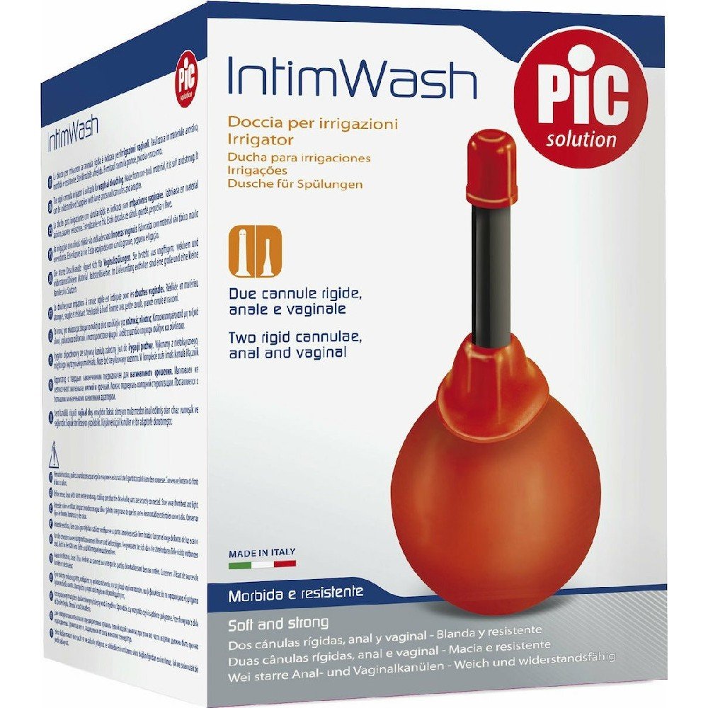 Pic Solution Intim Wash Vaginal Πουάρ  για κολπικές πλύσεις με Σκληρό Ρύγχος Νο10, 350ml