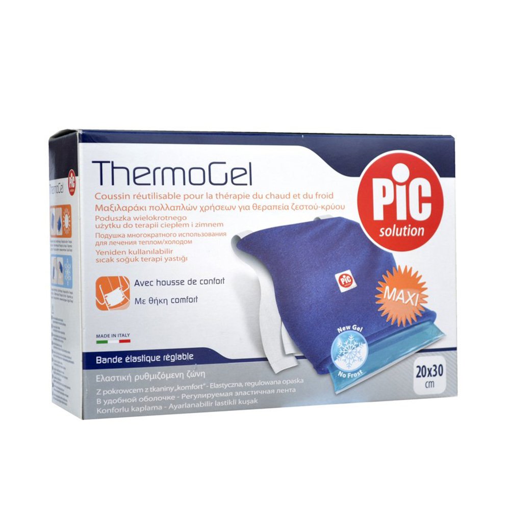 Pic Thermogel Maxi - Μαξιλαράκι πολλαπλών χρήσεων για θεραπεία Ζεστού-Κρύου 20x30 MAXI,