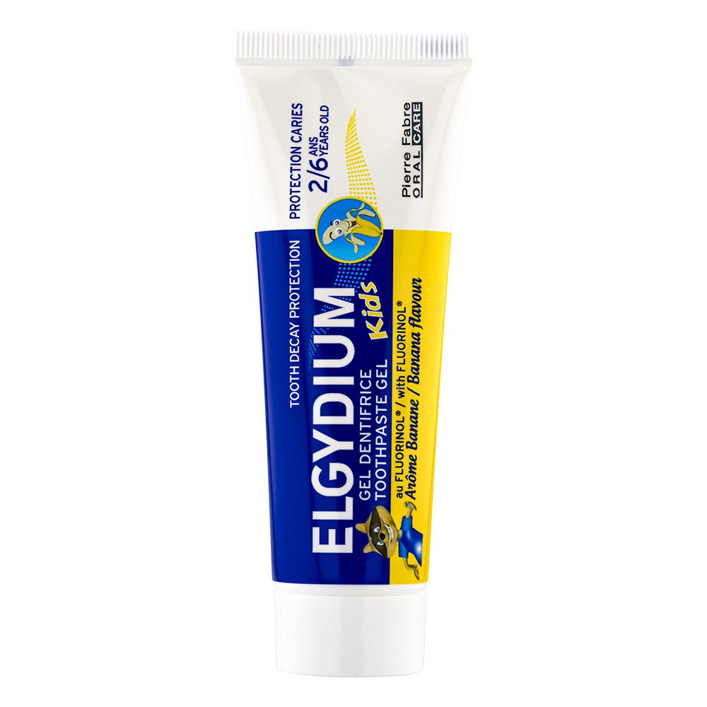 Elgydium Kids Οδοντόκρεμα 500ppm Ιόντων Φθορίου για Παιδιά με Γεύση Μπανάνα, 50ml