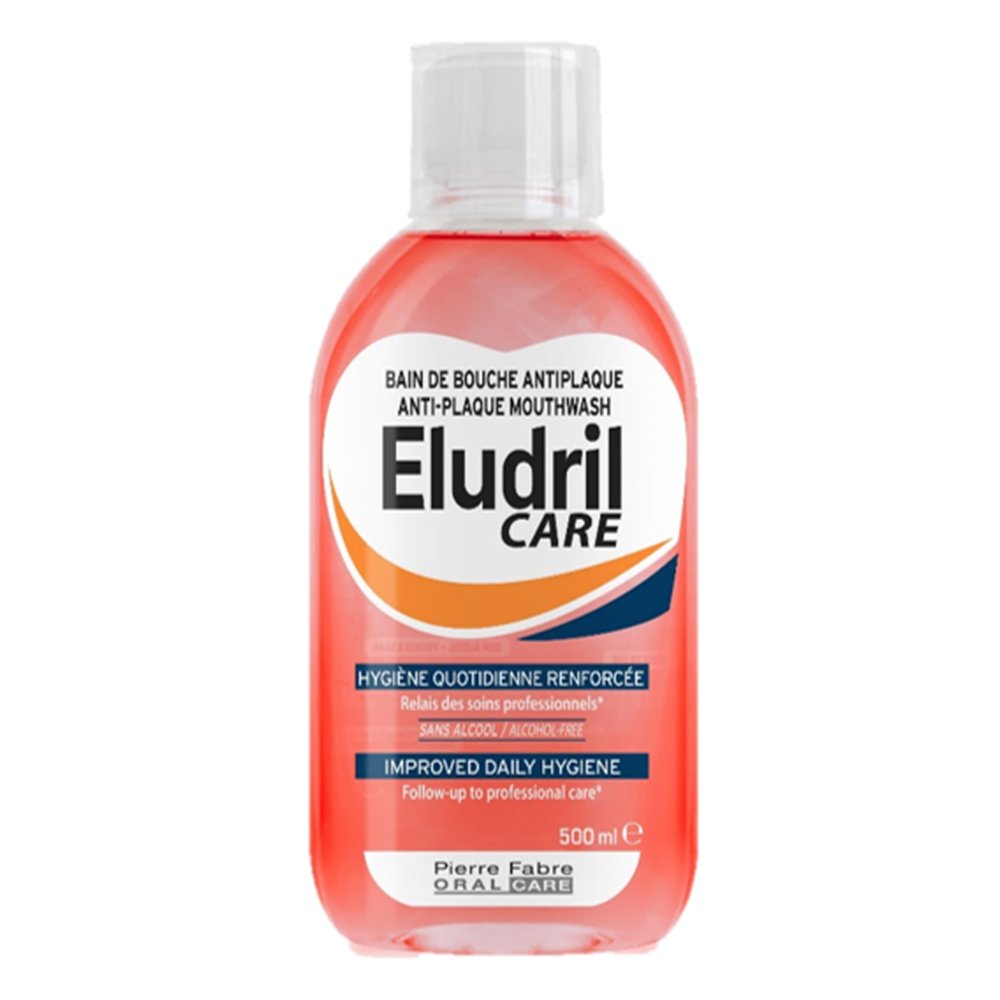 Elgydium Eludril Care Στοματικό Διάλυμα Χωρίς Αλκοόλ, 500ml