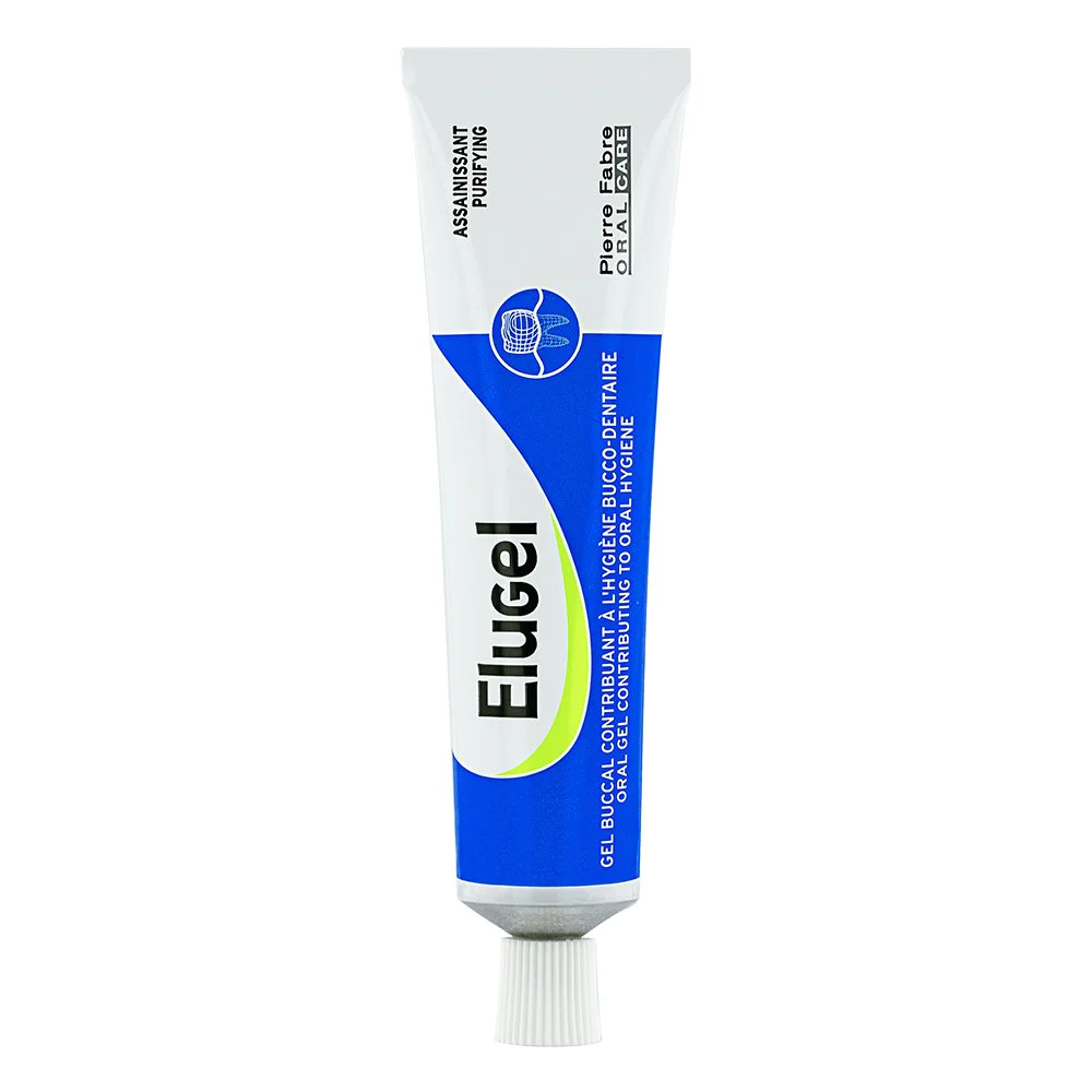 Elgydium Elugel Gel Εξυγιαντική Στοματική Γέλη, 40ml