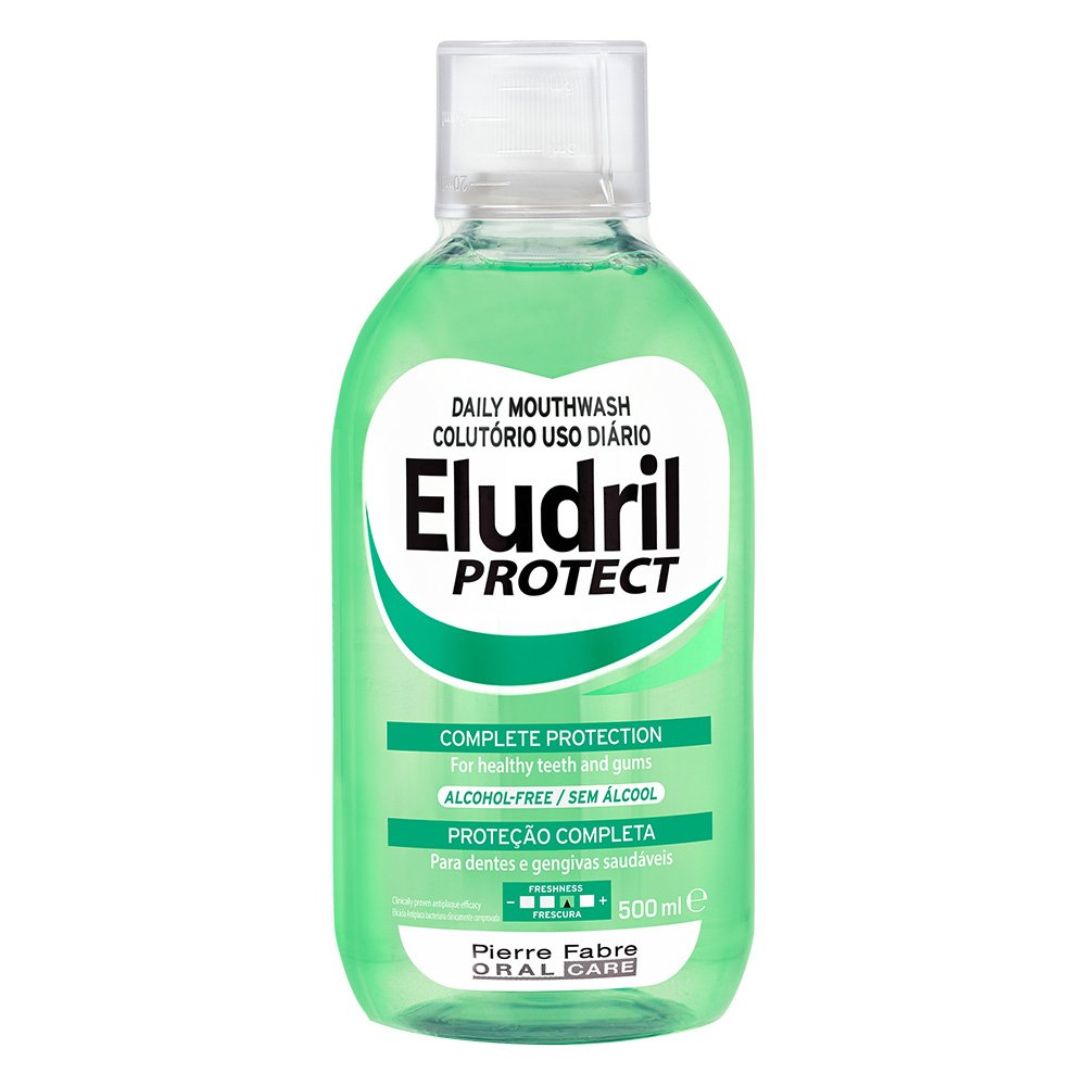 Elgydium Eludril Protect Καθημερινό Στοματικό Διάλυμα για Ολοκληρωμένη Προστασία, 500ml