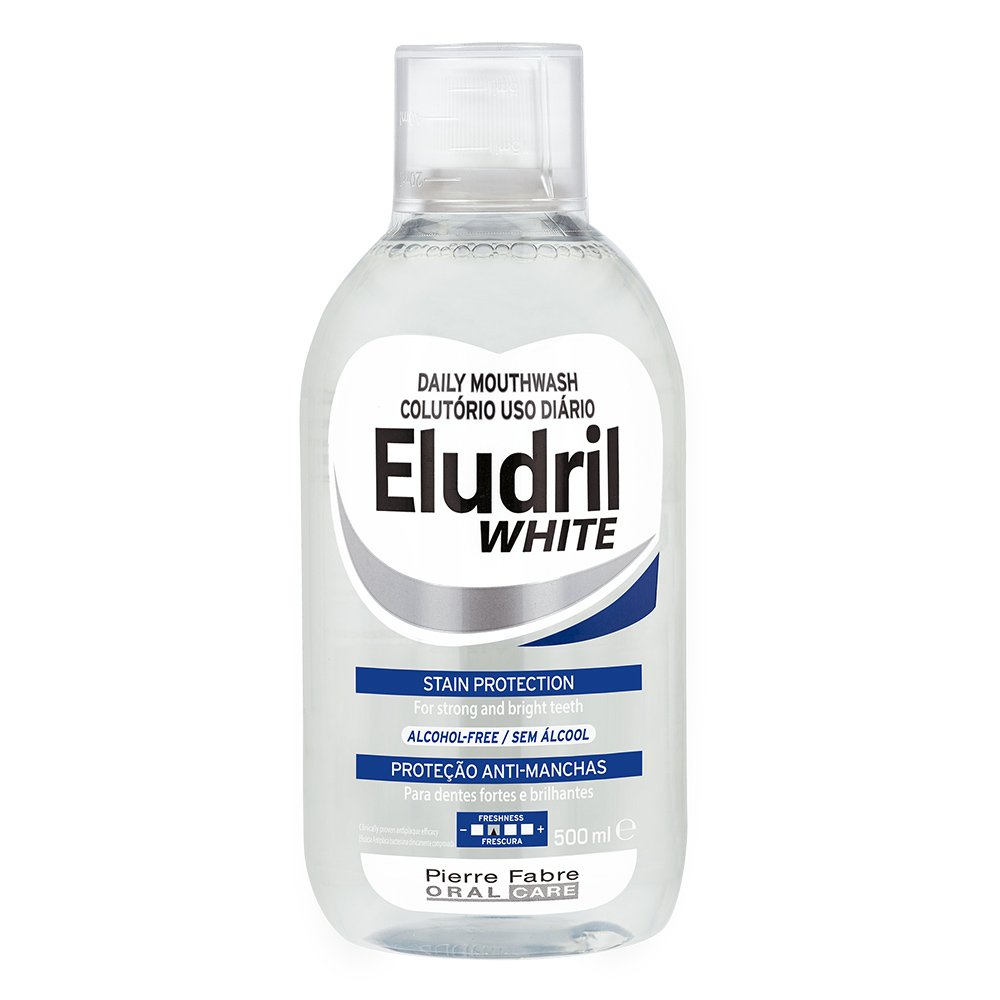 Elgydium Eludril White Καθημερινό Στοματικό Διάλυμα για Λευκά Δόντια, 500ml