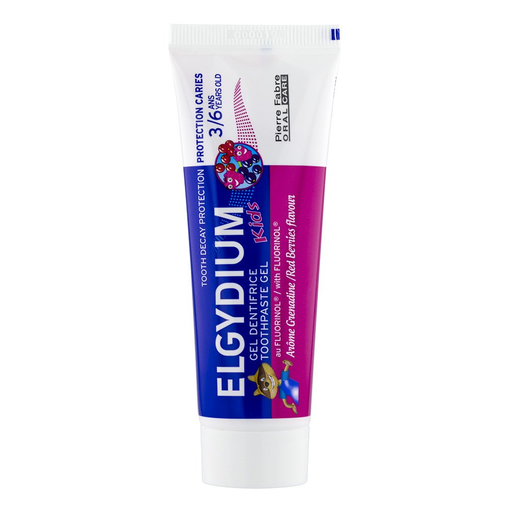 Elgydium Kids Fruits Rouges Toothpaste Οδοντόκρεμα για Παιδιά Κόκκινα Φρούτα, 50ml