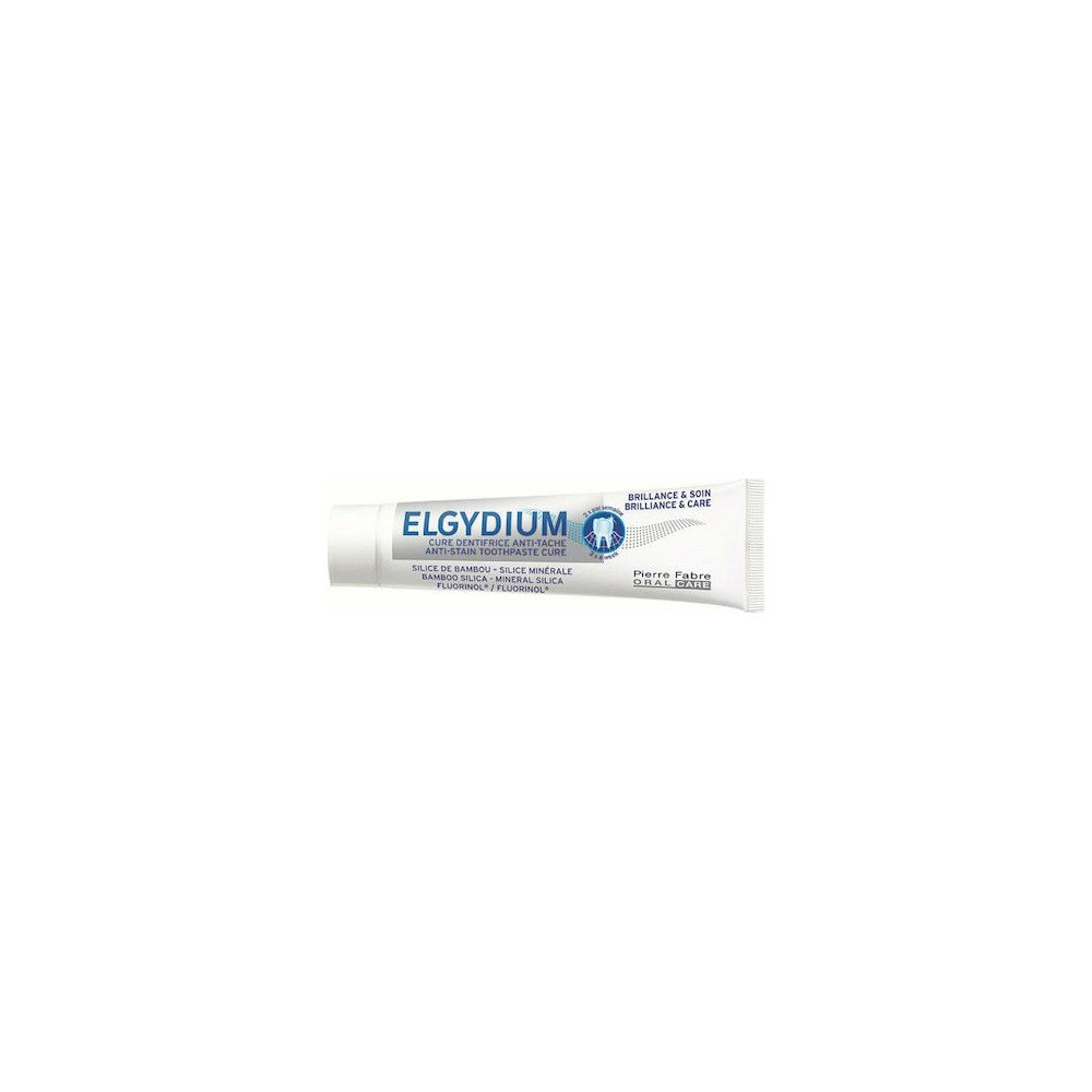 Elgydium Brilliance & Soin Λευκαντική Οδοντόπαστα για λαμπερό χαμόγελο, 30ml