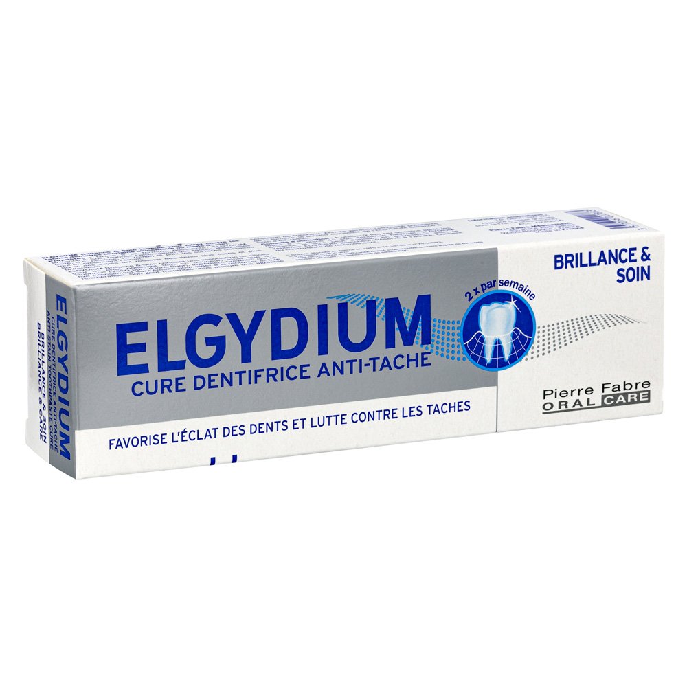 Elgydium Brilliance & Soin Λευκαντική Οδοντόπαστα για Λαμπερό Χαμόγελο, 30ml