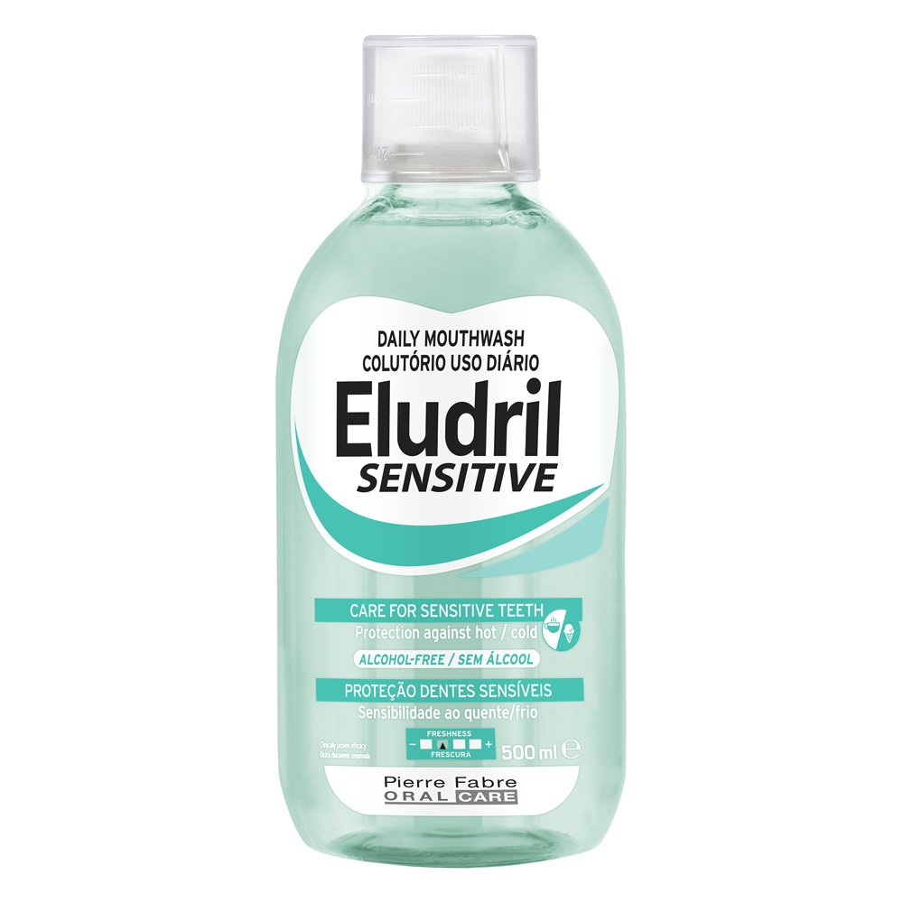 Elgudium Eludril Sensitive Στοματικό Διάλυμα για Ευαίσθητα Δόντια, 500ml