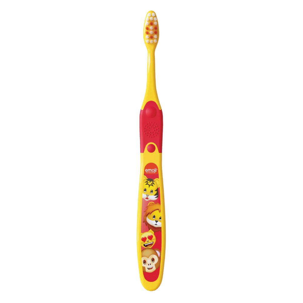 Elgydium Kids Emoji Toothbrush Οδοντόβουρτσα Για Παιδιά 2-6 Ετών, 1τμχ