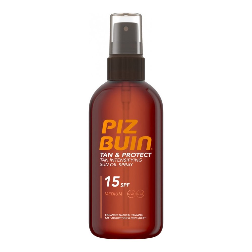 Piz Buin Tan & Protect Tan Intensifying Sun Oil Spray SPF15 Αντηλιακό Λάδι Ενίσχυσης του Μαυρίσματος, 150ml