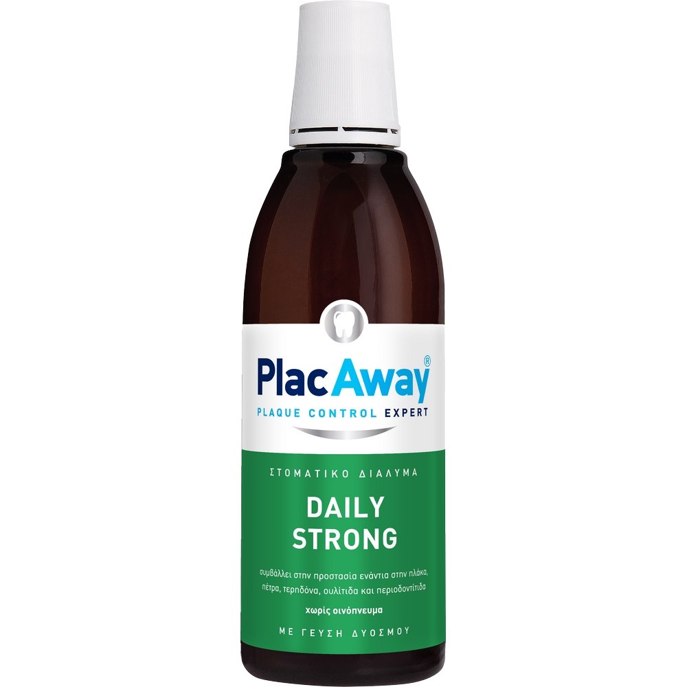 Plac Away Daily Care  Strong  Στοματικό Διάλυμα, 500ml