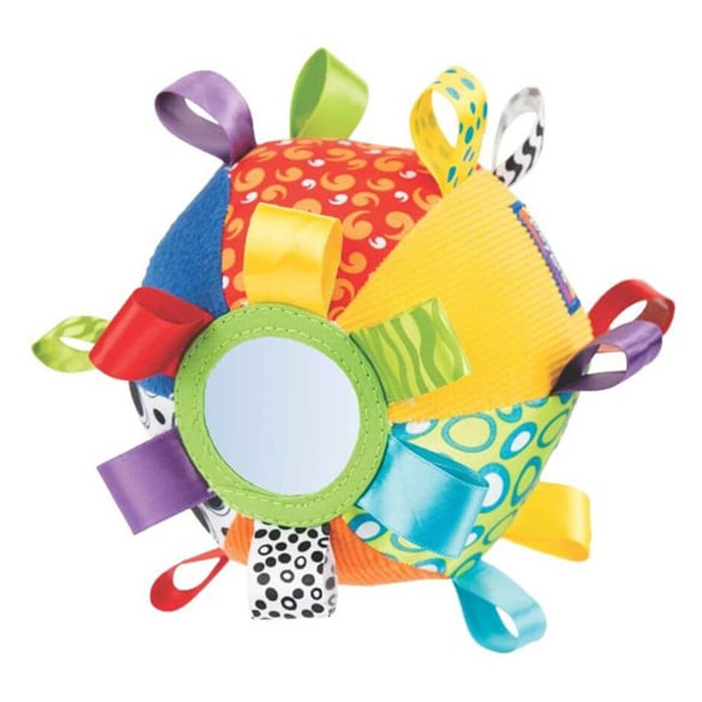 Playgro Κουδουνίστρα με καθρέφτη 3m+, 1τμχ Playgro Κουδουνίστρα με καθρέφτη 3m+, 1τμχ