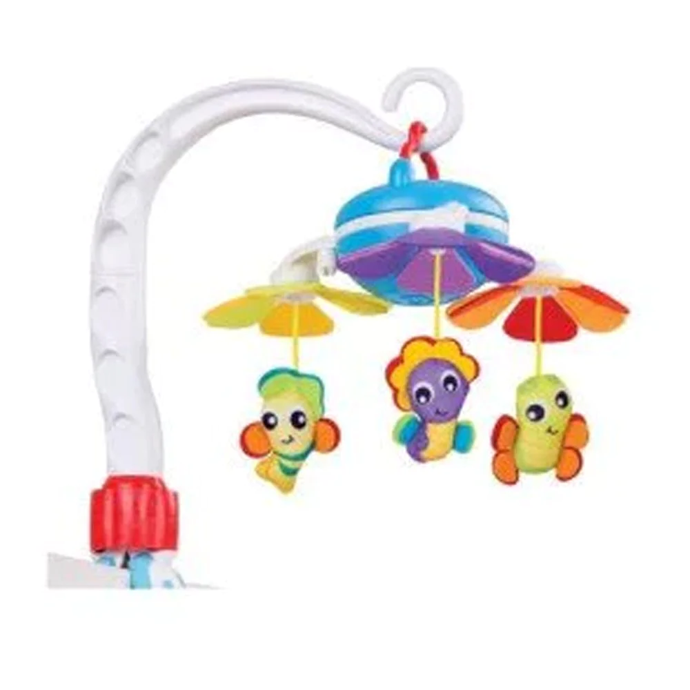 Playgro Musical Travel Mobile Φορητό Κρεμαστό Κούνιας, 1τμχ