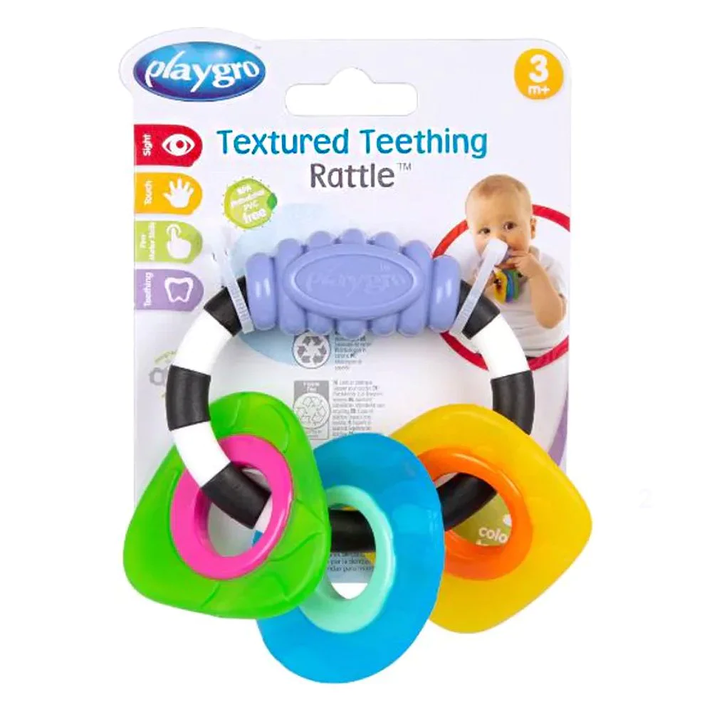 Playgro Μασητική Κουδουνίστρα Οδοντοφυΐας από Σιλικόνη, 1τμχ Playgro Μασητική Κουδουνίστρα Οδοντοφυΐας από Σιλικόνη, 1τμχ