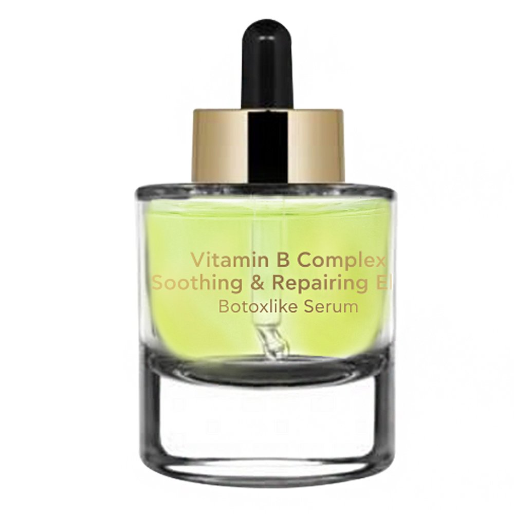 Inalia Vitamin B Complex Soothing & Repairing Elixir Botoxlike Ενυδατικό & Αντιγηραντικό Serum Προσώπου για Αποτοξίνωση, 30ml