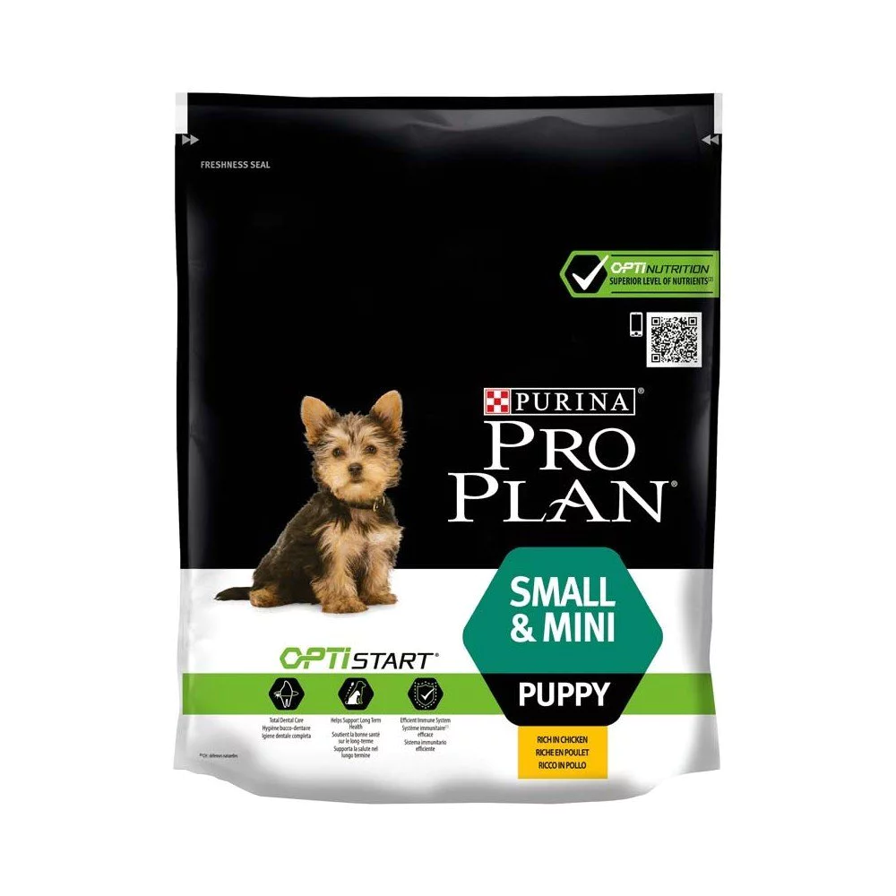 Purina Pro Plan Small & Mini Puppy Κοτόπουλο, Πλήρης Ξηρή Τροφή για Μικρόσωμα και Μίνι Κουτάβια, 700gr Purina Pro Plan Small & Mini Puppy Κοτόπουλο, Πλήρης Ξηρή Τροφή για Μικρόσωμα και Μίνι Κουτάβια, 700gr