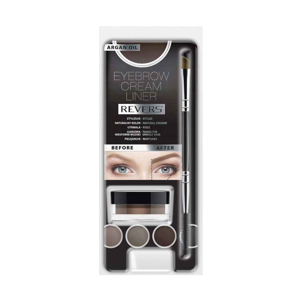 Revers Eyebrow Cream Liner,Χρωμα Taupe, 30ml