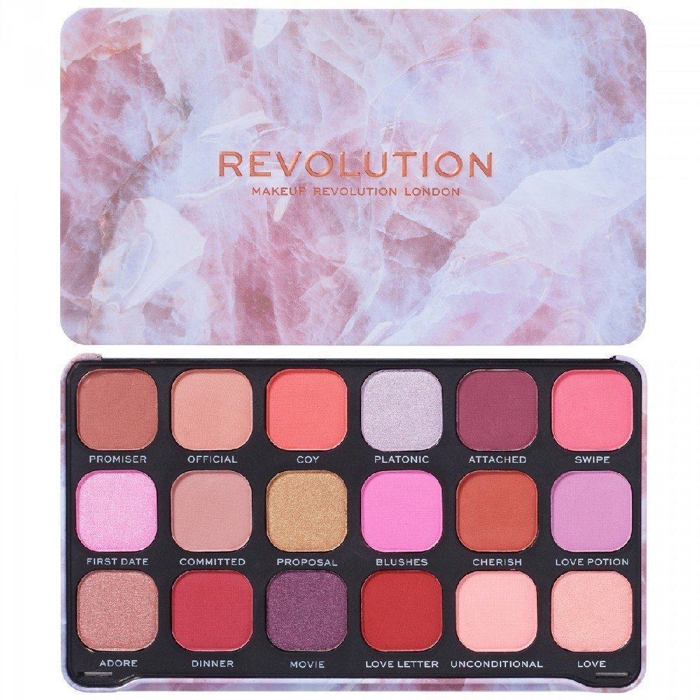 Makeup Revolution Forever Flawless Eyeshadow Palette απόχρωση Unconditional Love