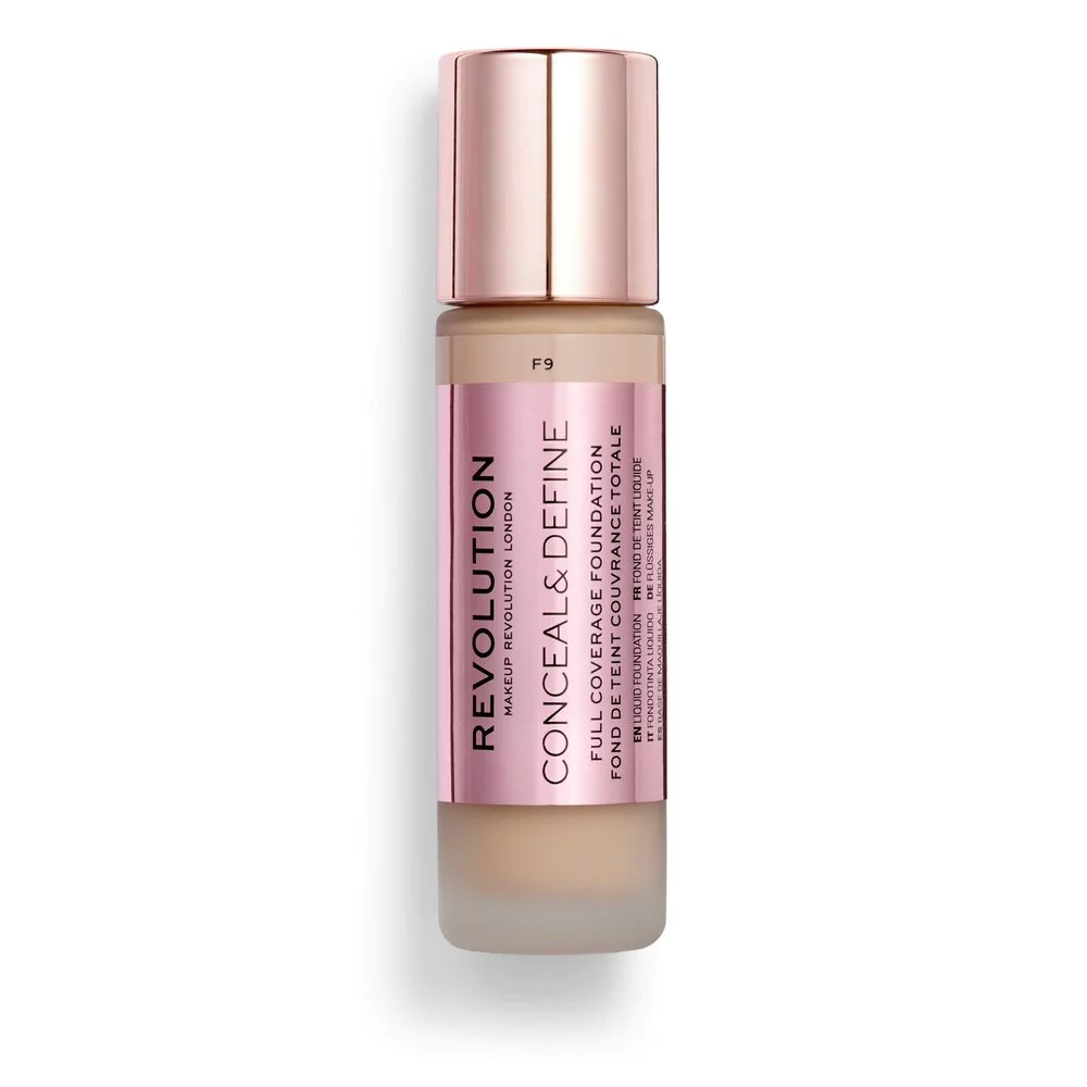 Revolution Conceal & Define Foundation Απόχρωση F9, 23ml Revolution Conceal & Define Foundation Απόχρωση F9, 23ml