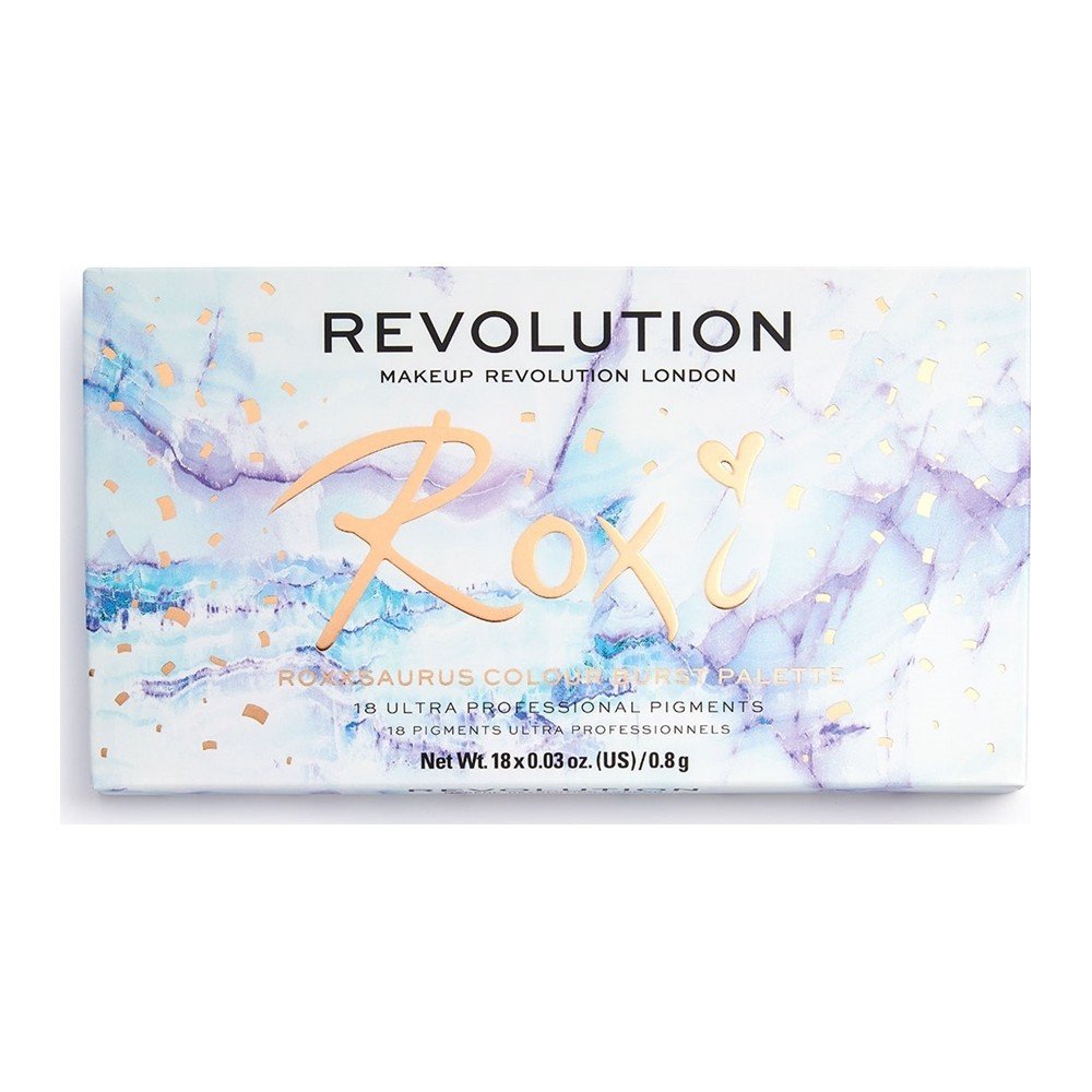 Makeup Revolution Roxxsaurus Παλέτα σκιών για τα μάτια απόχρωση Colour Burst Palette 18 x 0,8 g