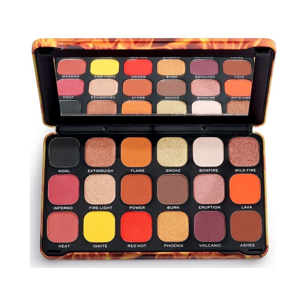 Makeup Revolution Beauty Forever Flawless Eyeshadow Palette Fire