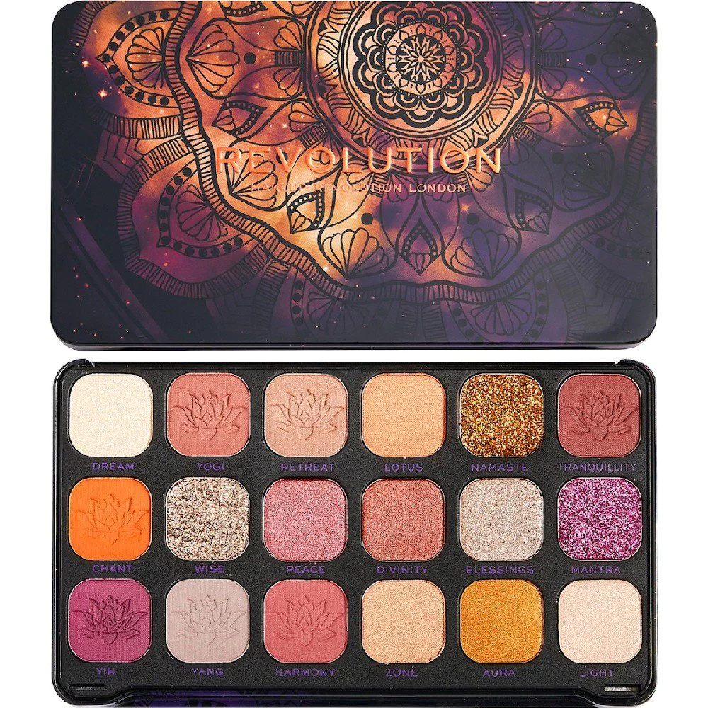 Revolution Beauty Forever Flawless Spirituality Παλέτα Σκιών Ματιών Namaste 19.8gr Revolution Beauty Forever Flawless Spirituality Παλέτα Σκιών Ματιών Namaste 19.8gr