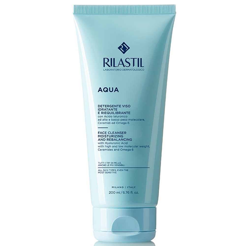 Rilastil Aqua Face Cleanser Απαλός Καθαρισμός Προσώπου, 200ml
