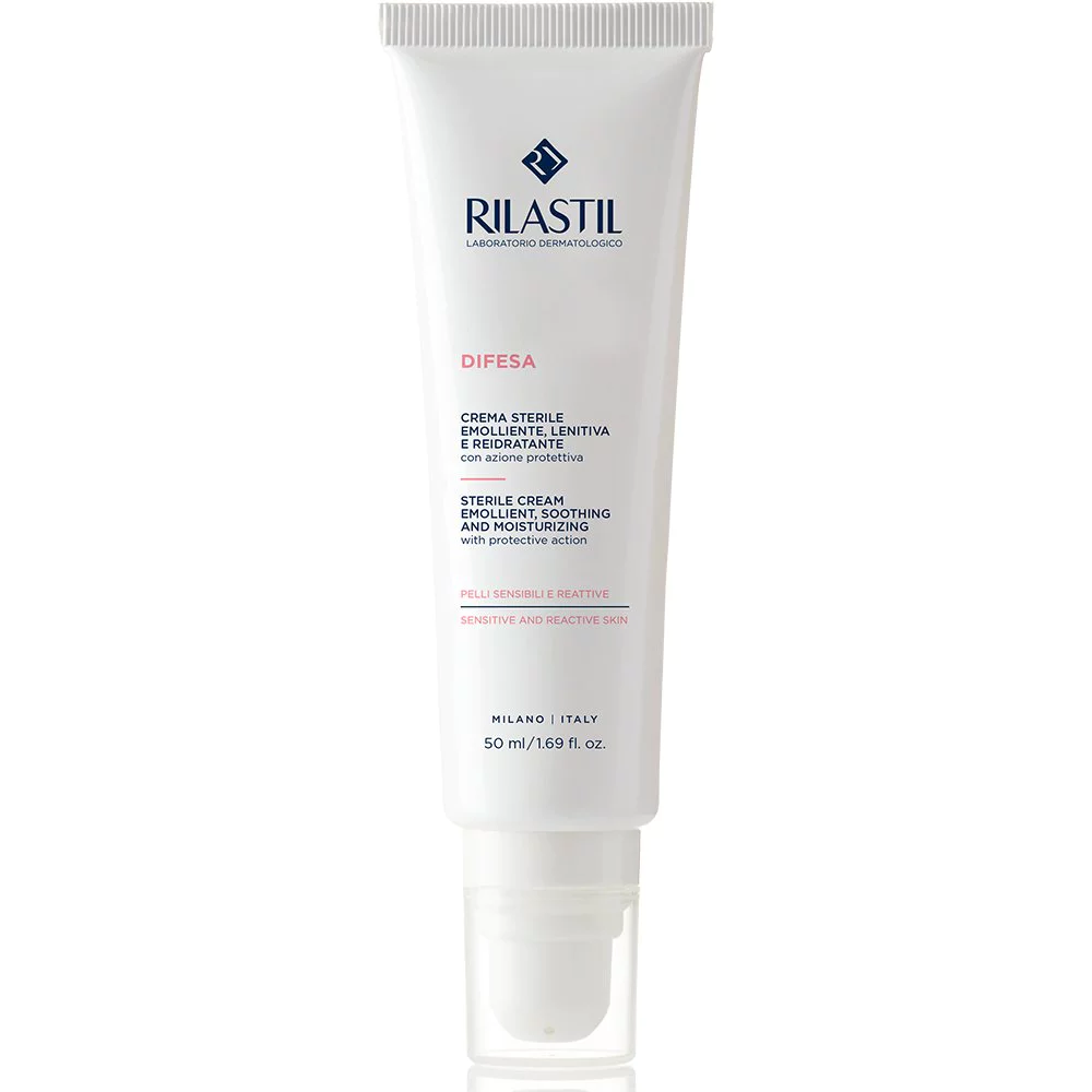 Rilastil Difesa Sterile Cream Στείρα Κρέμα με Προστατευτική, Καταπραϋντική & Ενυδατική Δράση, 50ml Rilastil Difesa Sterile Cream Στείρα Κρέμα με Προστατευτική, Καταπραϋντική & Ενυδατική Δράση, 50ml