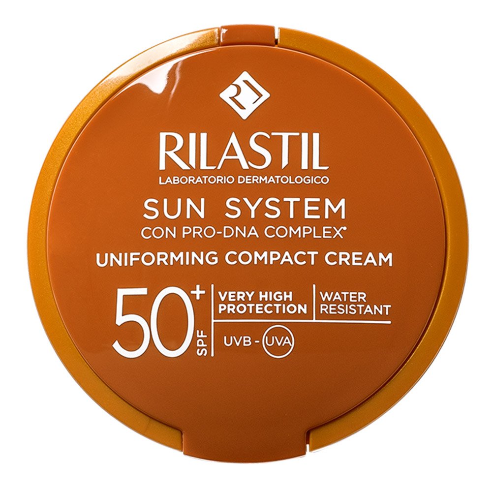 Rilastil Sun System Color Corrector Αντηλιακό Προσώπου SPF50 με Χρώμα 02 Dore, 10gr 
