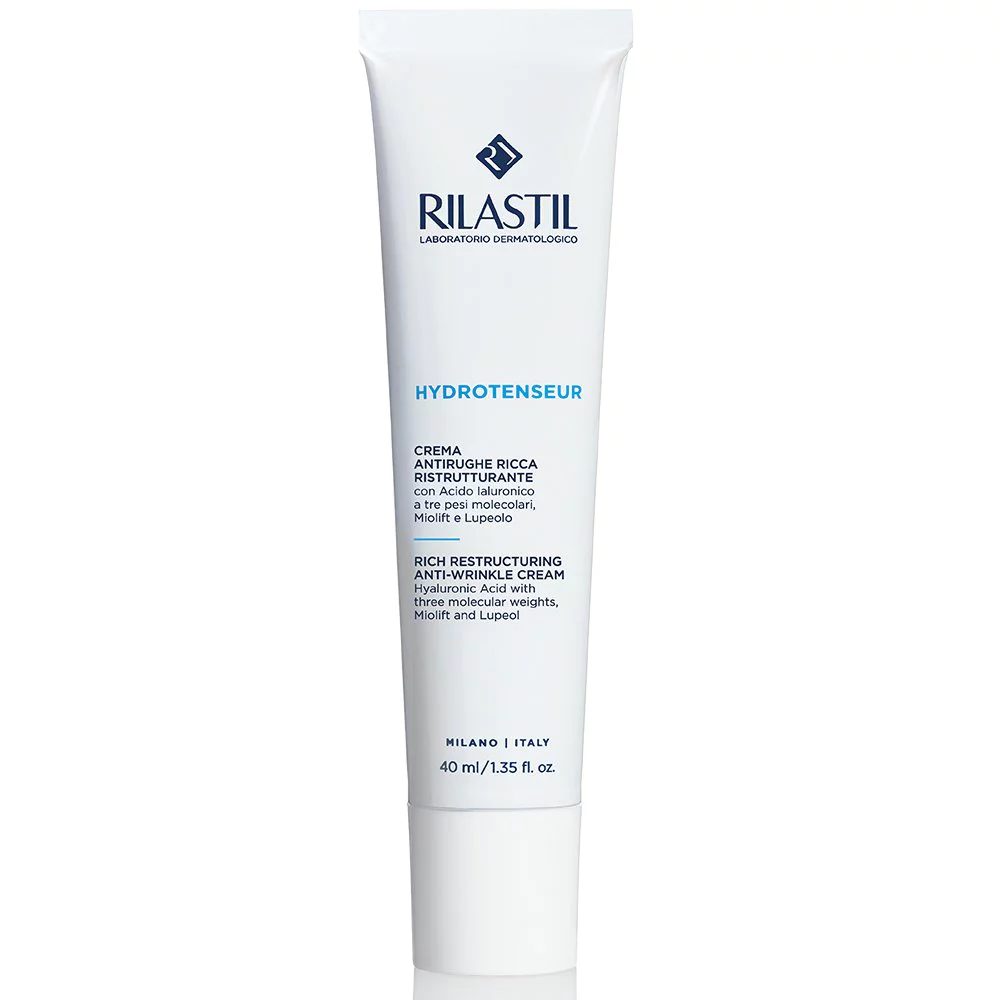 Rilastil Hydrotenseur Rich Restructuring Anti-Wrinkle Cream Αντιρυτιδική Kρέμα Eπανόρθωσης με Πλούσια Υφή, 40ml Rilastil Hydrotenseur Rich Restructuring Anti-Wrinkle Cream Αντιρυτιδική Kρέμα Eπανόρθωσης με Πλούσια Υφή, 40ml