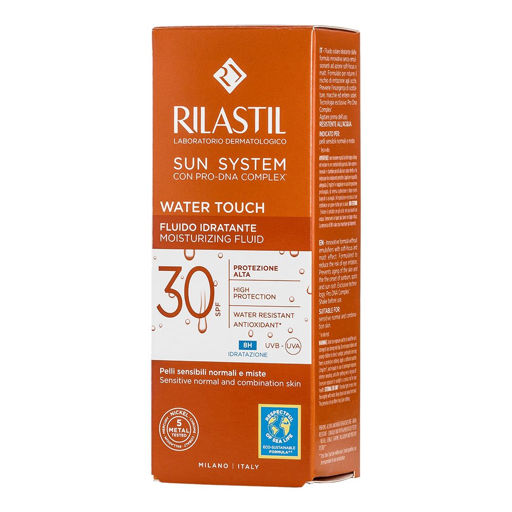 Rilastil Sun System Water Touch SPF30 Ενυδατικό Αντηλιακό Γαλάκτωμα, 50ml