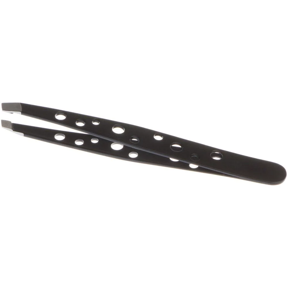 Ro-Ro Accessories Τσιμπιδάκι Φρυδιών Λοξό Μαύρο - TS213B