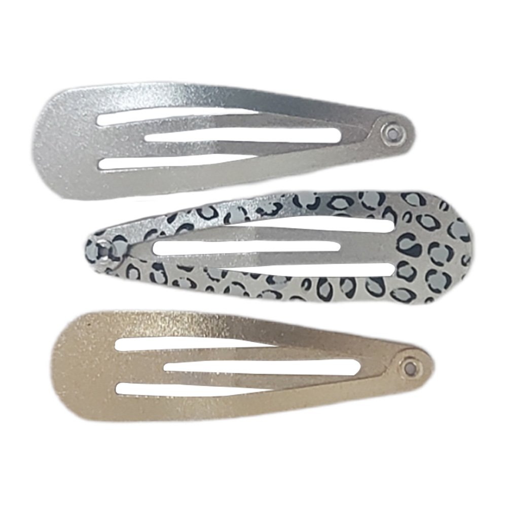 Ro-Ro Accessories Κλικ Κλακ Μαλλιών 5cm (12-0044), 3τμχ σετ