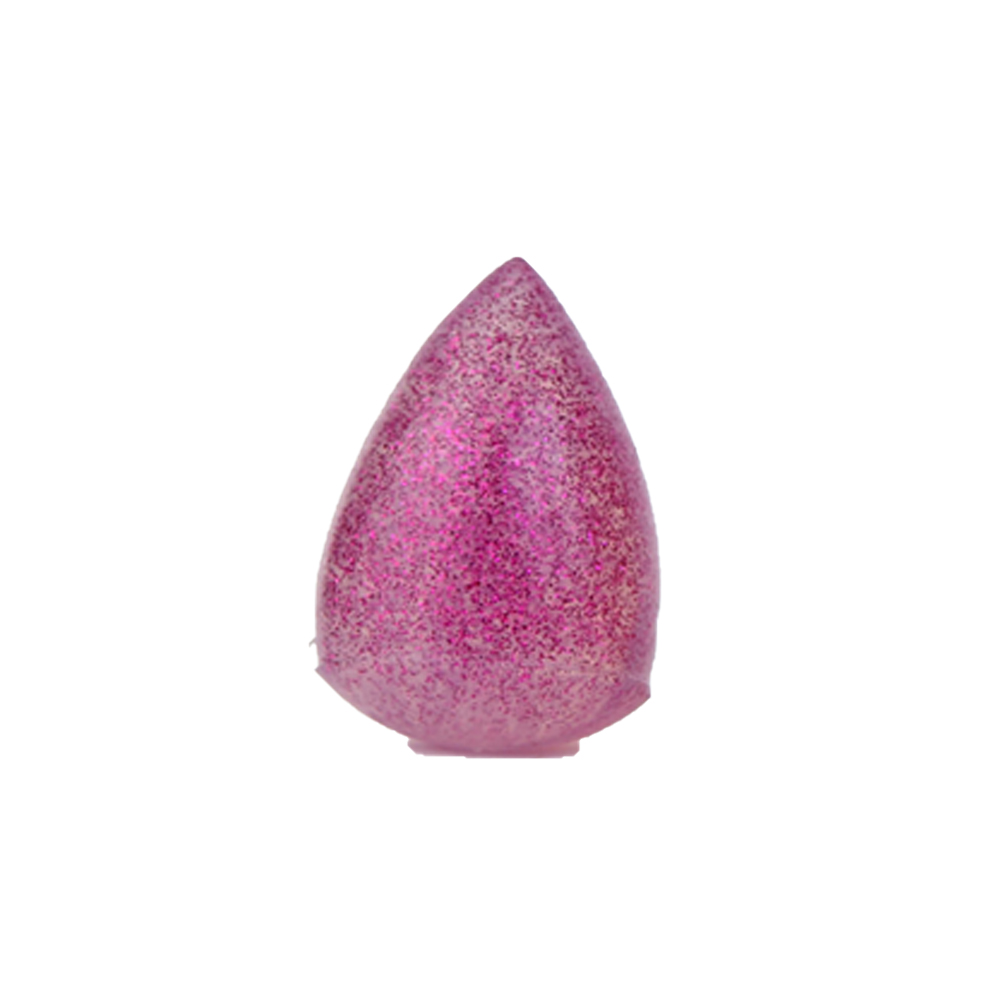 Ro-Ro Accessories Σφουγγαράκι Σιλικόνης Blending Glitter Ροζ, 1τμχ