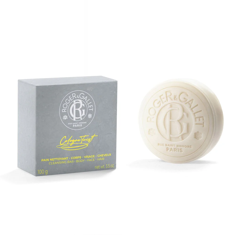 Roger & Gallet Cologne Twist Cleansing Bar Μπάρα Καθαρισμού 3-σε-1, 100g 