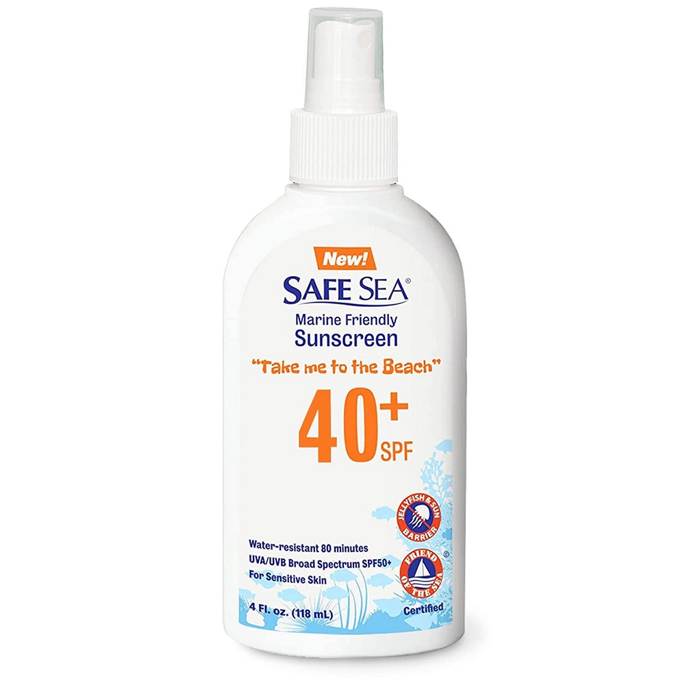 Safe Sea Sunscreen Spray "take me to the Beach" Αντηλιακό σε Σπρέι με SPF 40, 118ml