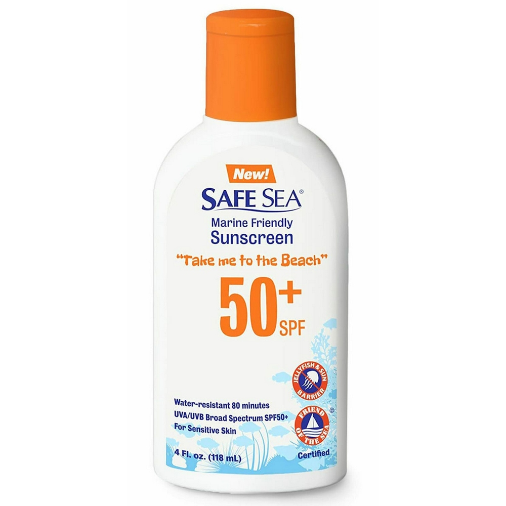Safe Sea Sunscreen & Jellyfish Sting Protective Lotion SPF50 Διπλή Προστασία από τον Ήλιο & τα Τσιμπήματα των Μεδουσών, 118ml